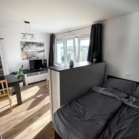Apartament W Centrum Gdyni Z Widokiem Na Panorame Miasta Apartamento Gdynia